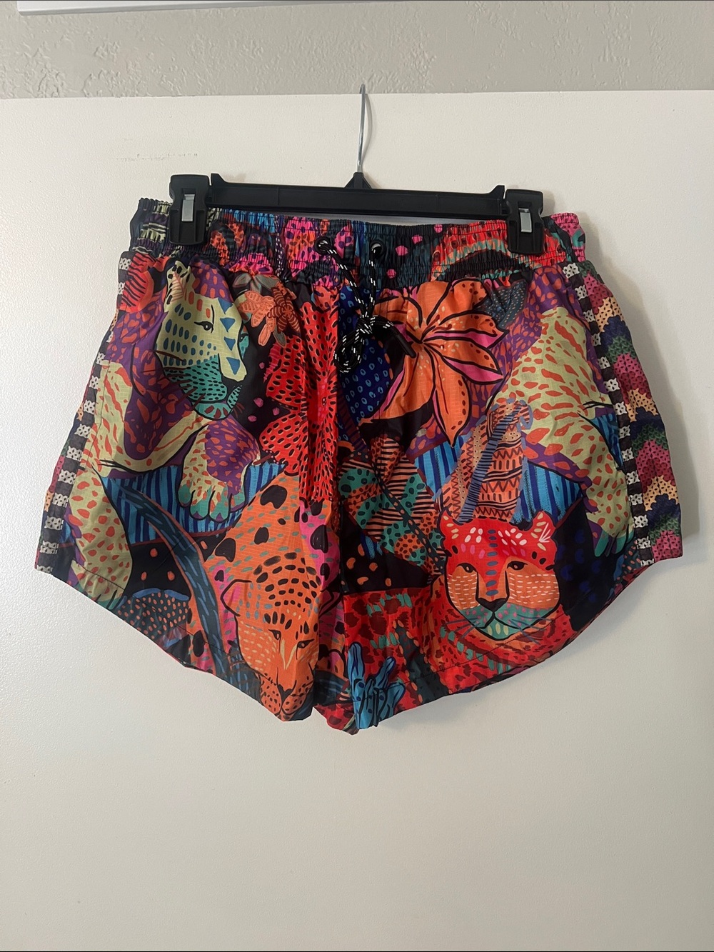 FARM Rio Multicolor Floral Print Elastic Waist Shorts